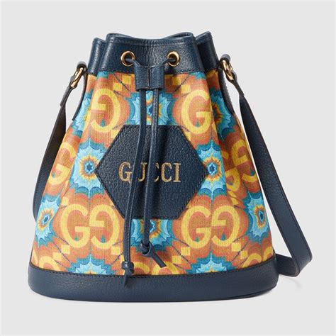 gucci rosso e blu|borsa gucci a secchiello.